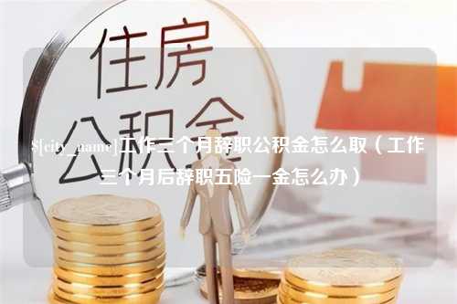 阳谷工作三个月辞职公积金怎么取（工作三个月后辞职五险一金怎么办）